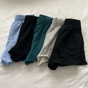 Set of 5 No Boundaries size XS shorts
